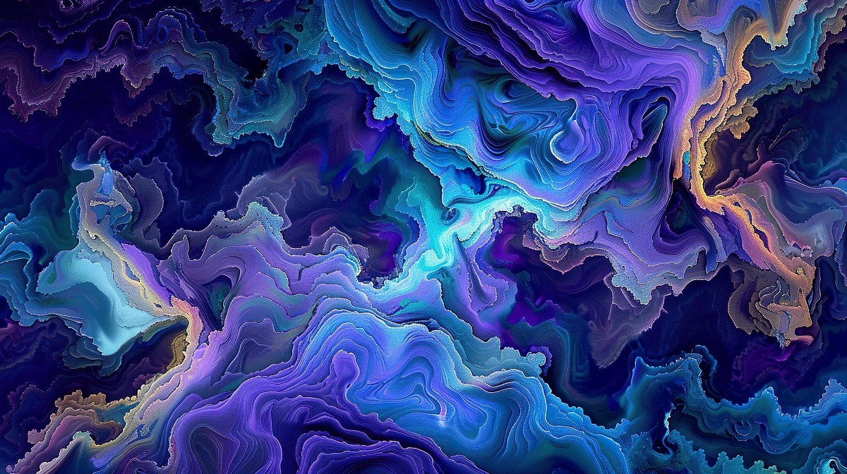 Colorful swirling abstract pattern