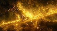 Eerie Pulsating Glow in Deep Space Wallpaper