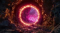 Mysterious Energy Portal Fantasy Wallpaper